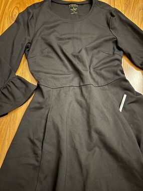 Designer Kate Spade Broome Street Women’s Black Long Sleeve Dress size M